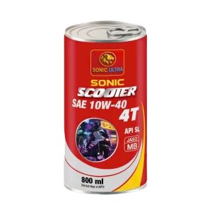 SONIC ULTRA 4T SCOOTER SAE 10W-40 API SLJASO MB