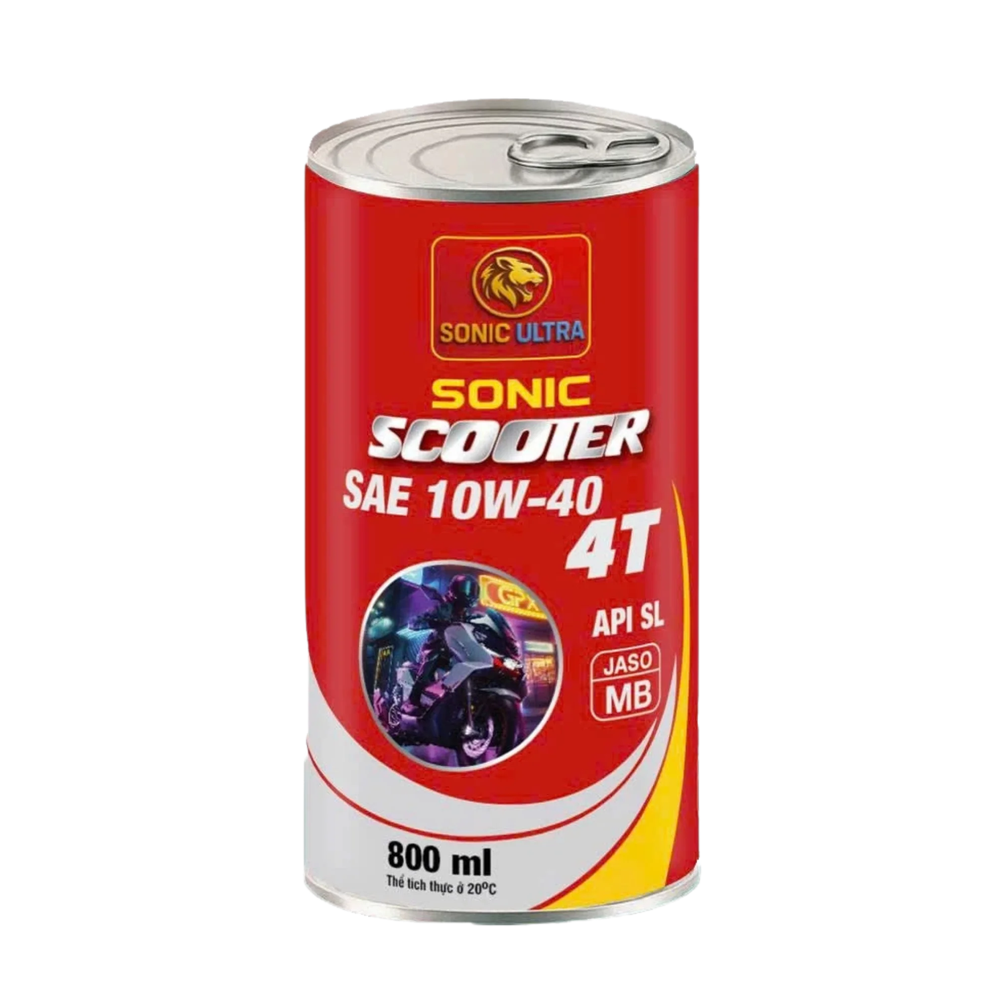 SONIC ULTRA 4T SCOOTER SAE 10W-40 API SLJASO MB