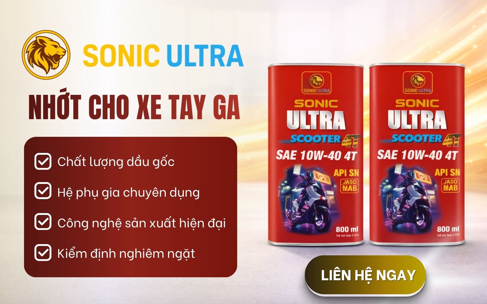 Nên mua dầu nhớt cho xe tay ga ở đâu?